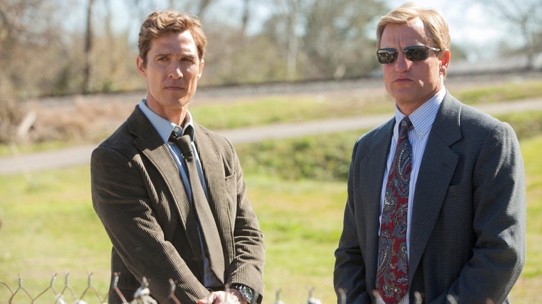 Matthew McConaughey and Woody Harrelson in True Detective