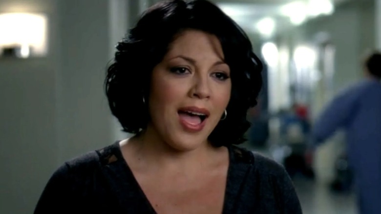 Callie singing on Grey's Anatomy