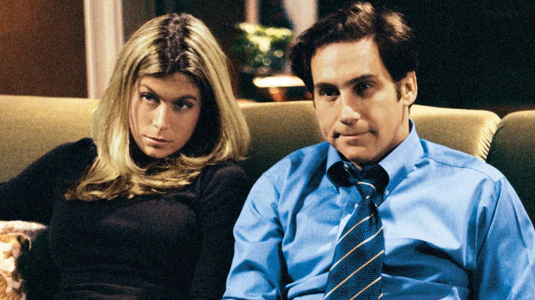 Sonya Walger and Mike Binder as Donna and Mickey Barnes in The Mind of the Married Man