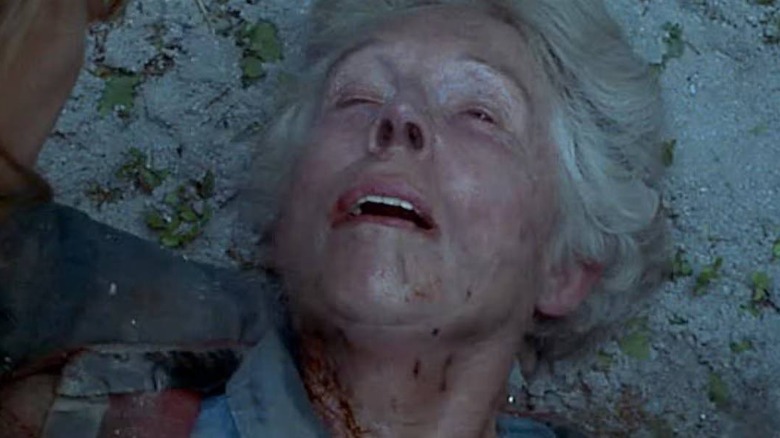 Ruth (Elizabeth Hoffman) dying in Dante's Peak