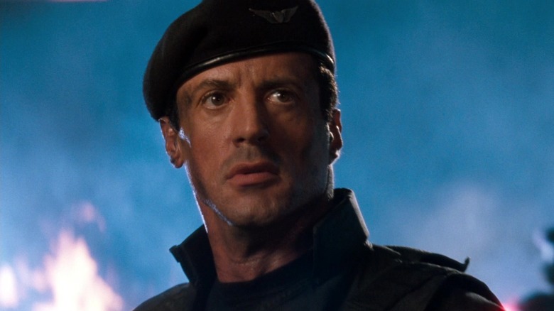 Sylvester Stallone in Demolition Man