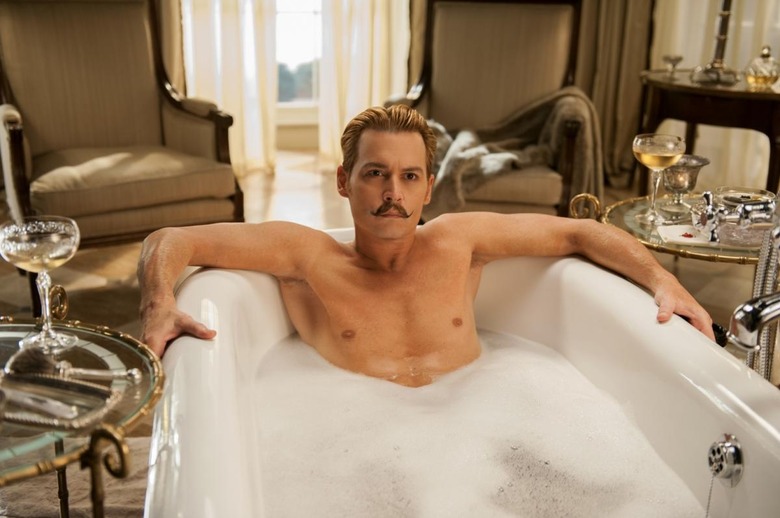 Johnny Depp in Mortdecai