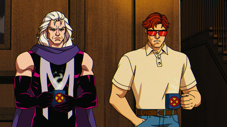 Café X-Men '97 Magneto e Ciclope