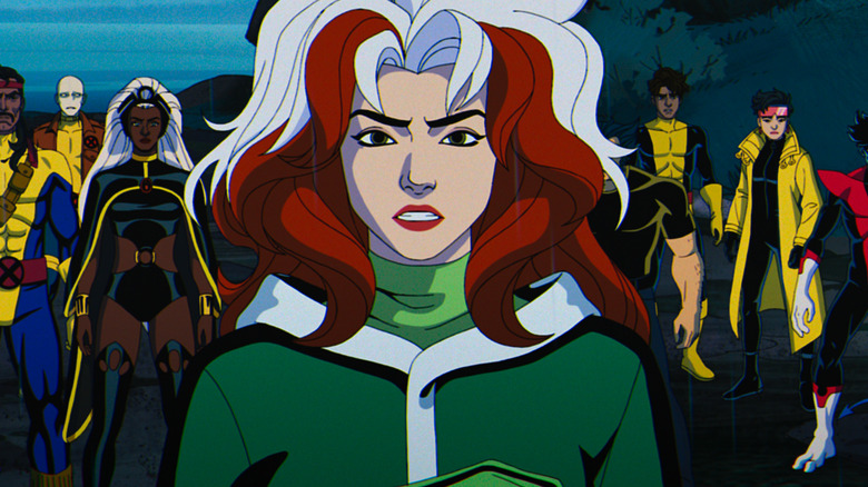 Rogue stands with the team in X-Men '97