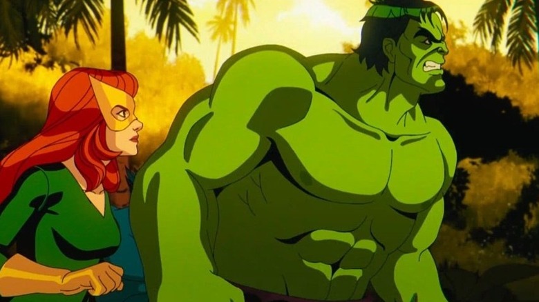 Morph transformed into Hulk in X-Men '97