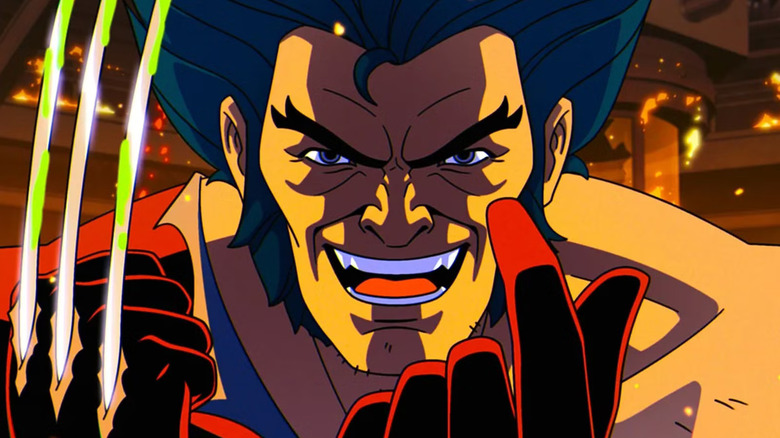 A close-up of Wolverine and his claws in X-Men '97 Season 2
