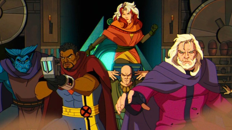 X-Men 97 Season 2 - Jean making psychic Wolverine claws in front of Cyclops' face