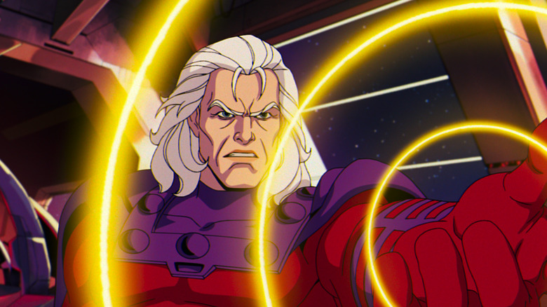 Magneto using his powers in X-Men '97