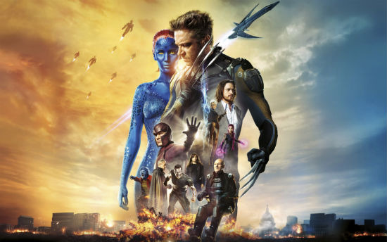 X-Men Days Of Future Past opening Header