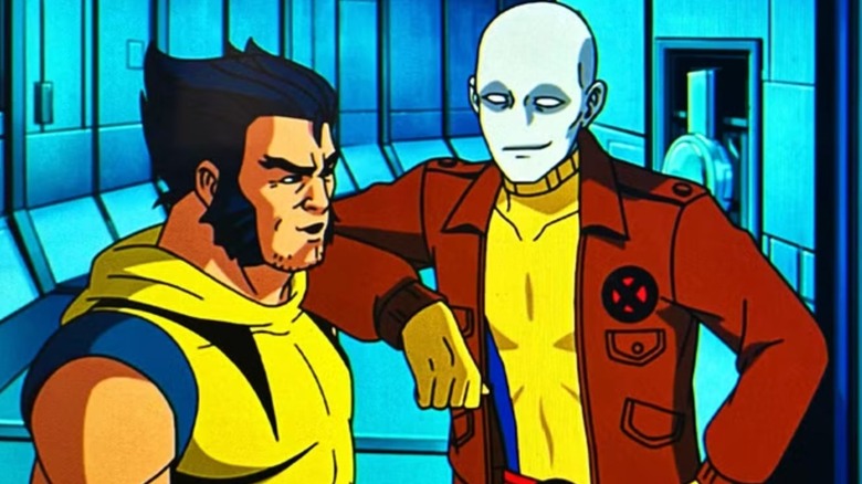 X-Men '97 - Wolverine and Morph chilling together
