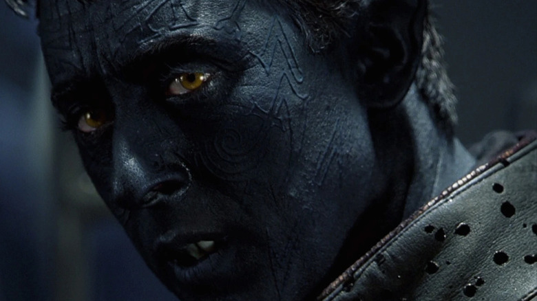 Close-up of Alan Cumming as Nightcrawler in X2
