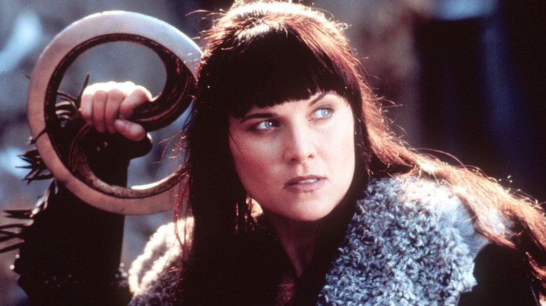 Lucy Lawless in Xena: Warrior Princess