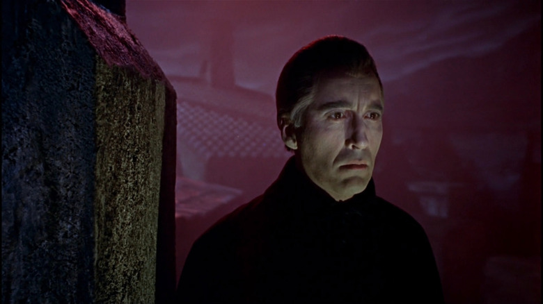 Dracula Has Risen Grave Christopher Lee