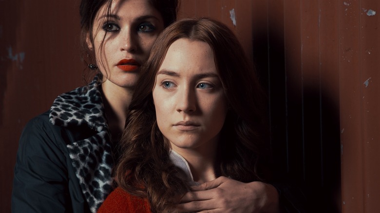 Saoirse Ronan and Gemma Arterton in Byzantium