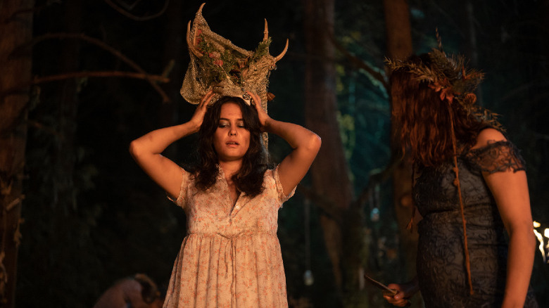 Courtney Eaton as Lottie in Yellowjackets season 1