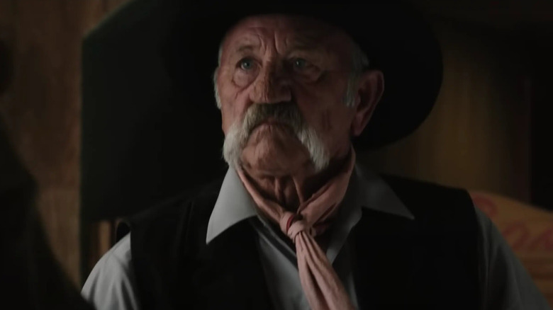 Wade Morrow looking intense on "Yellowstone"