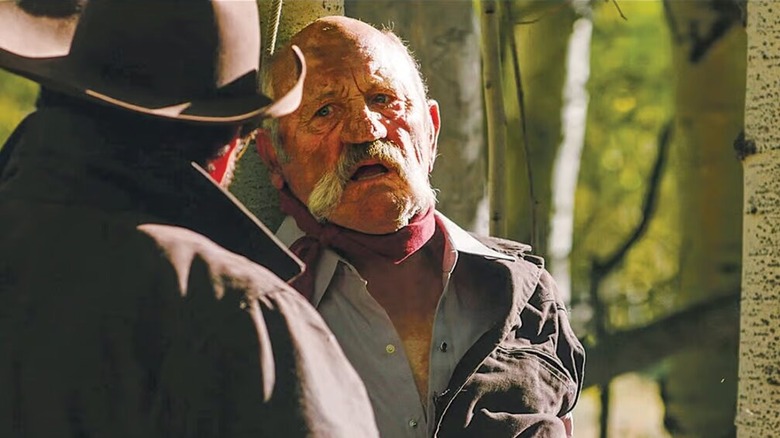 Rip Wheeler confronts Wade Morrow on "Yellowstone"