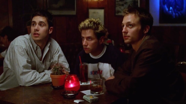 Sparkler's Freddie Prinze Jr. drinking with Jamie Kennedy and Steven Petrarca