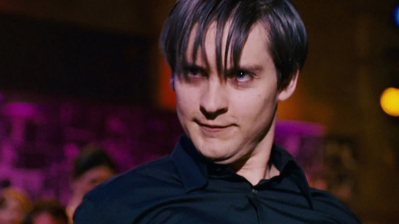 Tobey Maguire dancing in Spider-Man 3