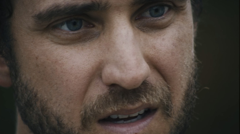 William Evans is seen in extreme closeup n You Can See Everything