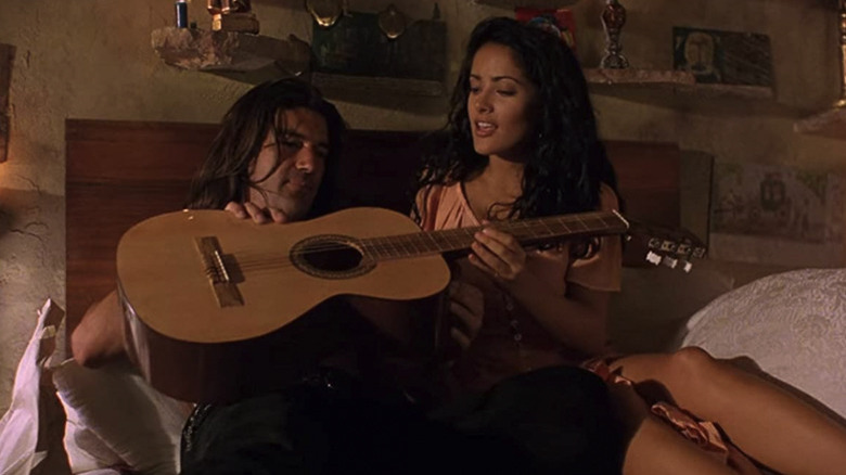 Salma Hayek and Antonio Banderas in Desperado