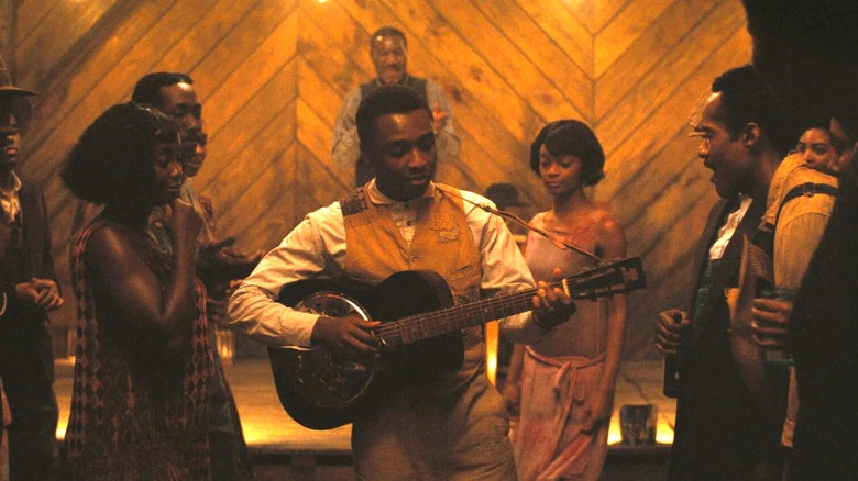 Sammie plays the blues at the Juke Joint in Sinners