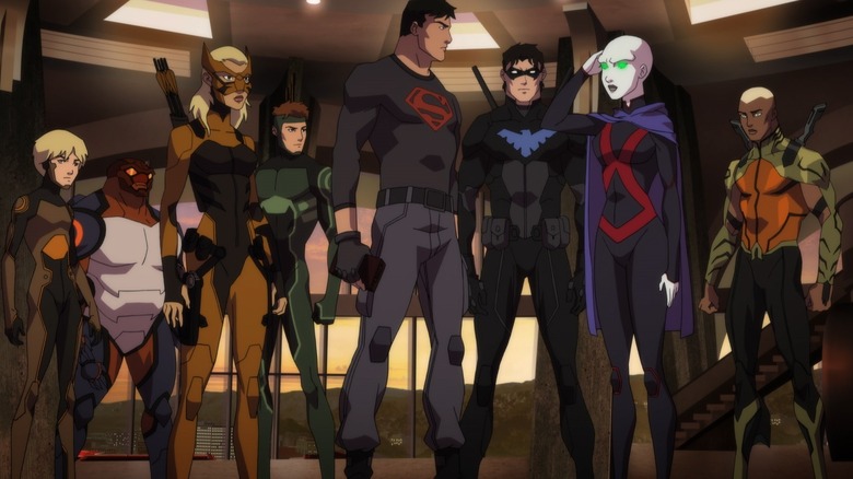 Young Justice team 