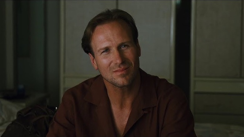 William Hurt flashes a small smile as Sam Farber aka Trevor McPhee in Until the End of the World