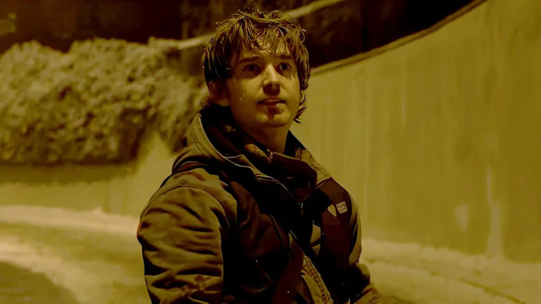 Bryan looks up in Resident Evil (2026)