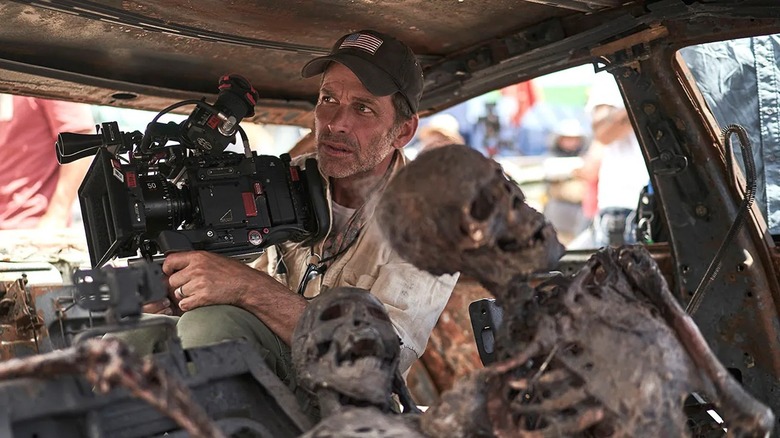 Zack Snyder nos bastidores de Exército dos Mortos