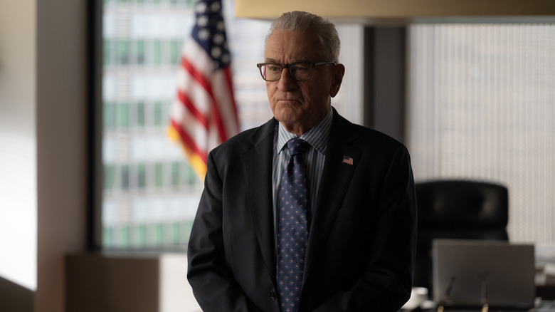 Robert De Niro's George Mullen looking serious on Zero Day