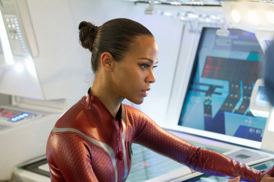 Zoe Saldana Star Trek