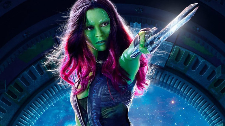 Zoe Saldana as Gamora