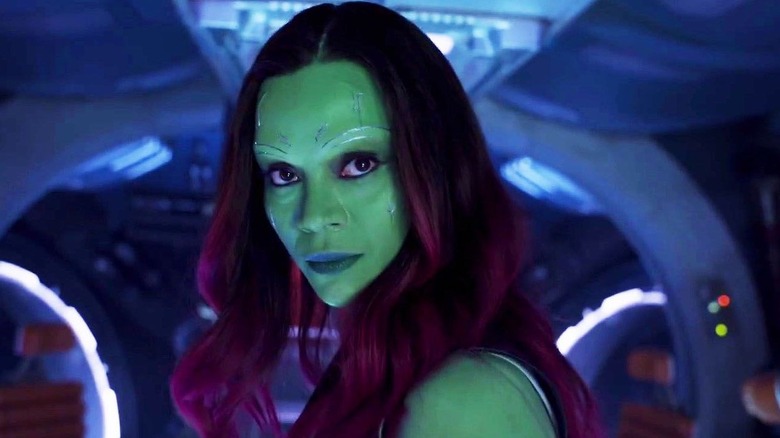 Zoe Saldana as Gamora
