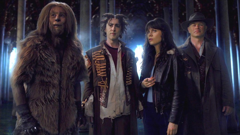 Raoul Trujillo as raw, Allam Kuming like defects, zoey deschanel like DG, and Neal Mcdonough as a tin -stand man who stands and searches in Tin Man