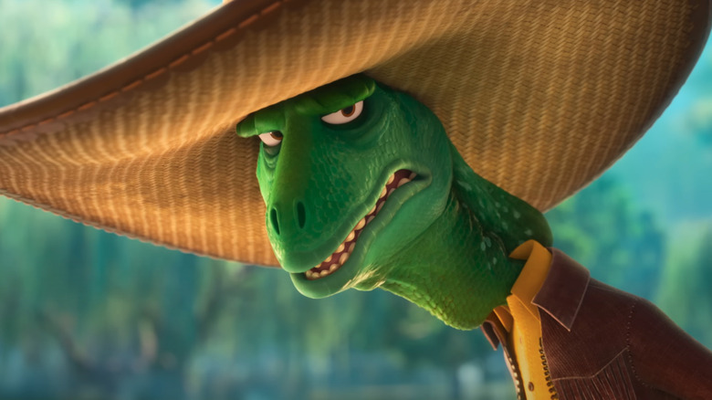 Jesus the lizard in Zootopia 2