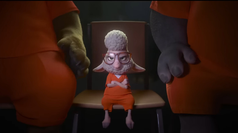 Dawn Bellwether in prison in Zootopia