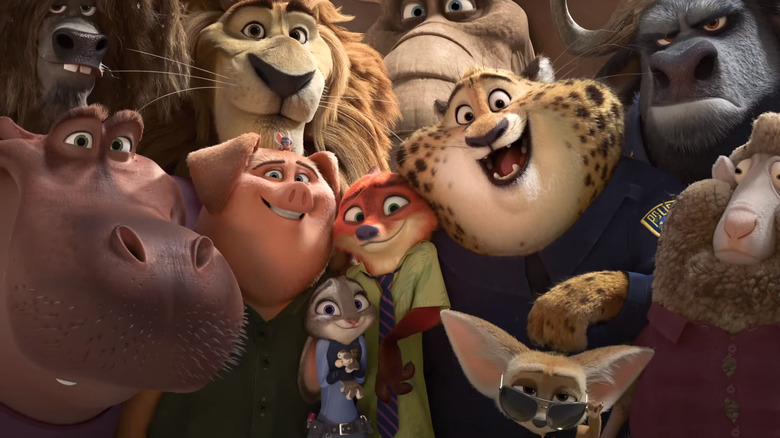 Judy Hopps, Nick Wilde and the animals of Zootopia