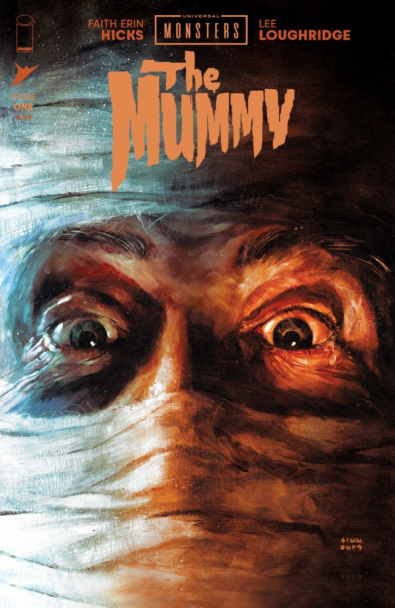 Portada de La Momia #1 de Martin Simmonds