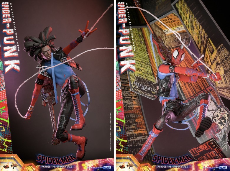 Spider-Man: Across the Spider-Verse Spider-Punk Hot Toys Figure