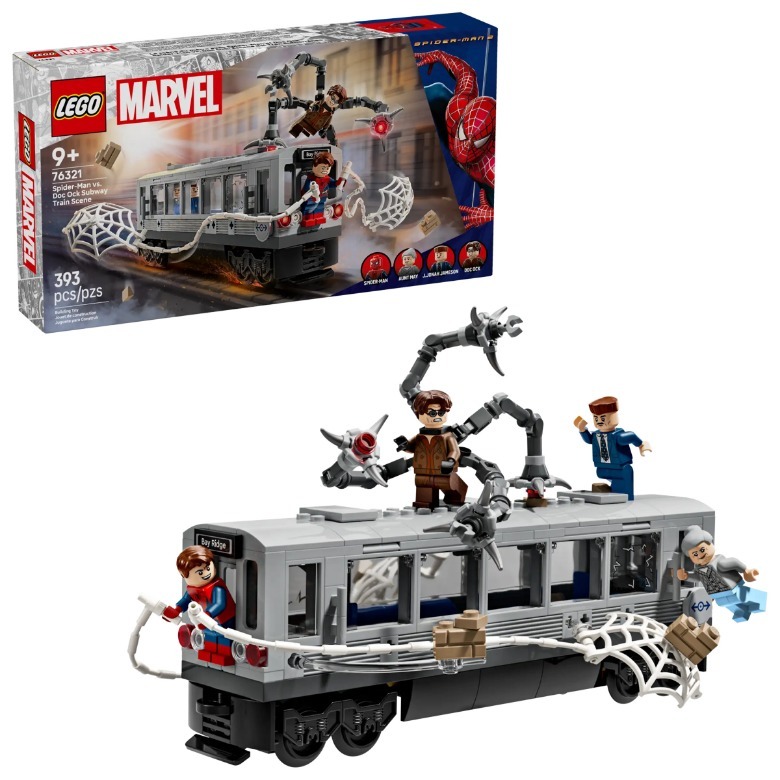 Spider-Man 2 Train Sequney Lego Set