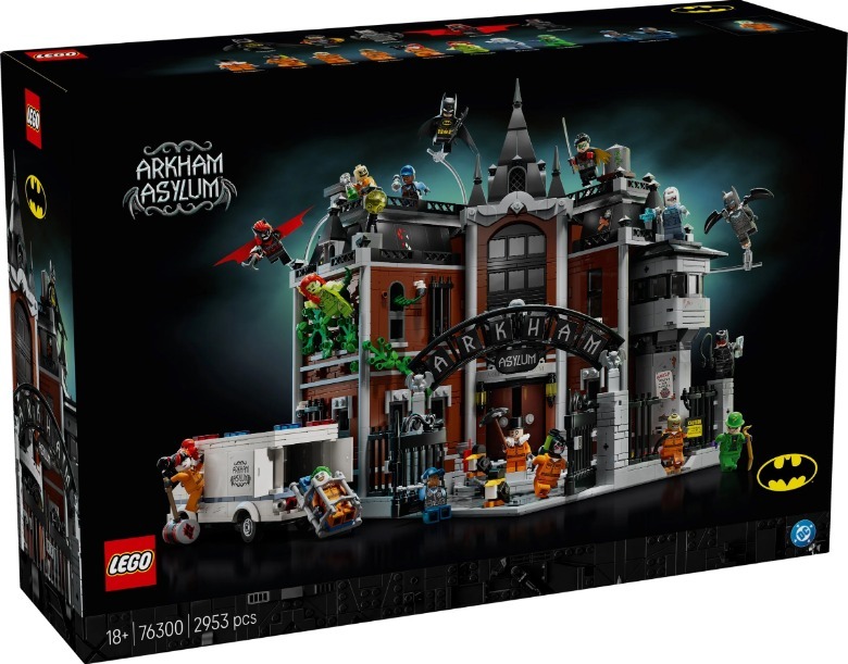 Lego Batman Arkham Asylum Playet Box Front