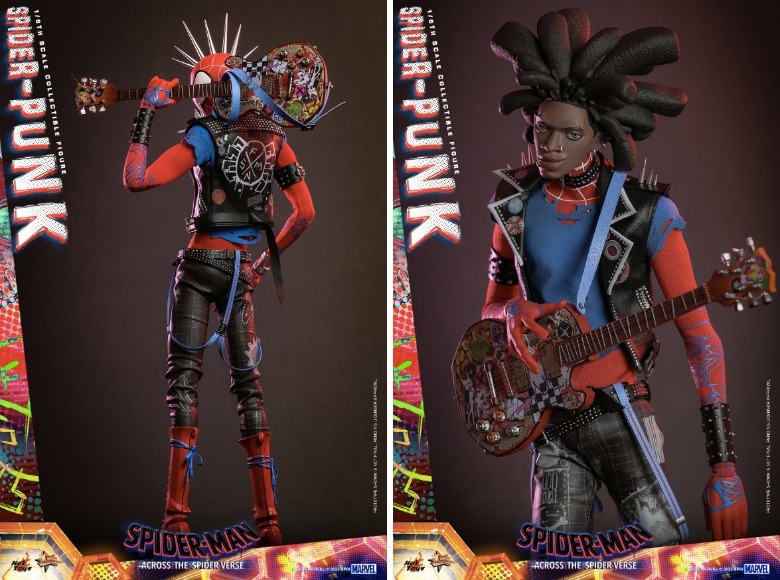 Spider-Man: Across the Spider-Verse Spider-Punk Hot Toys Figure