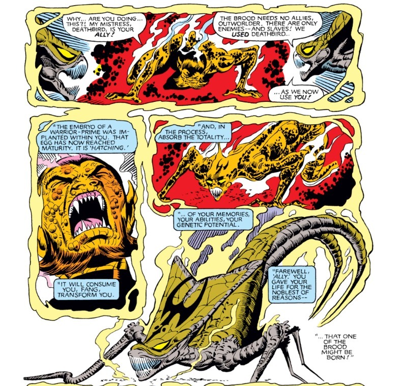 Uncanny x -men #162 - Fang Mutan in boat