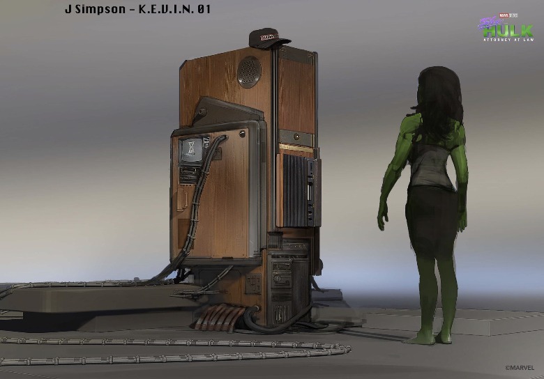She-Hulk K.E.V.I.N. Concept Art