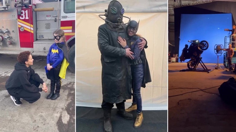 Behind the scenes photos from Batgirl