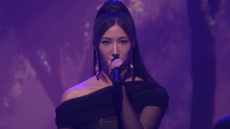 Ejae peforms on The Tonight Show Starring Jimmy Fallon