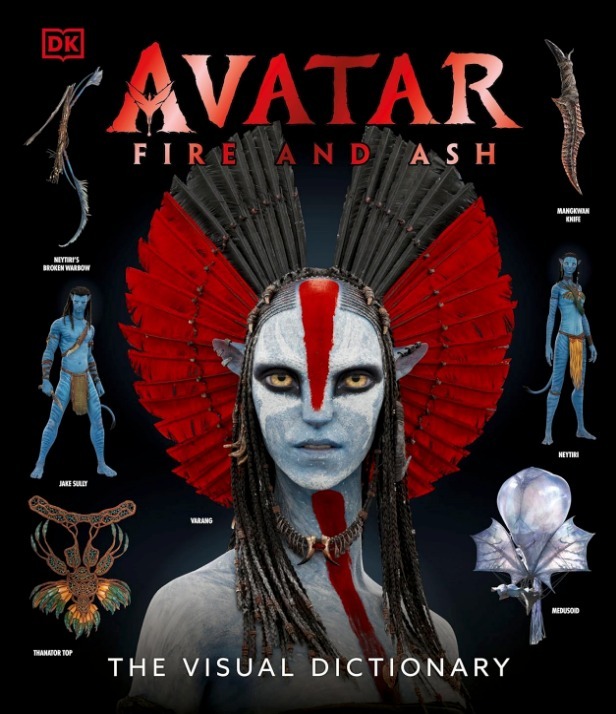 Avatar: Fire and Ash Visual Dictionary book cover