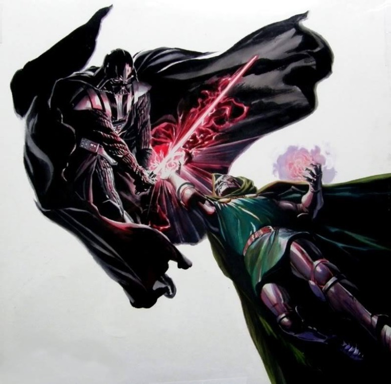 Alex Ross Darth Vader Doctor Doom Star Wars Marvel