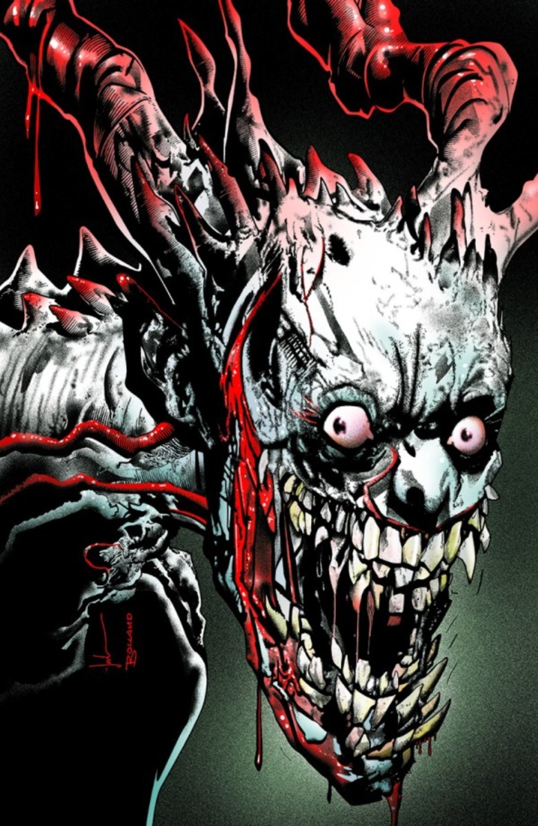 Absolute Batman #15 cover showing Joker drawn by Brian Bolland